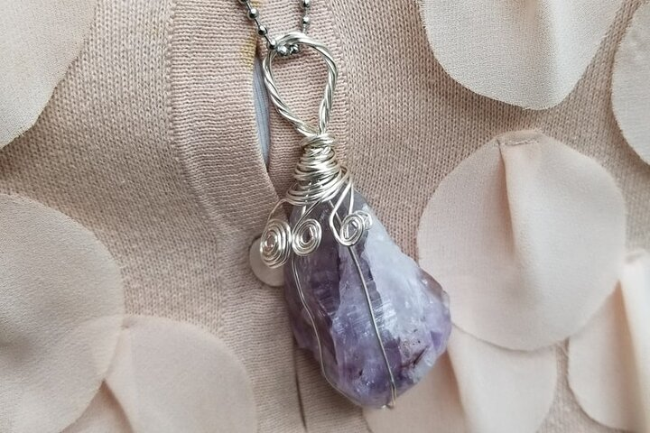 Wire Wrapping Raw Gemstones Class - Photo 1 of 6